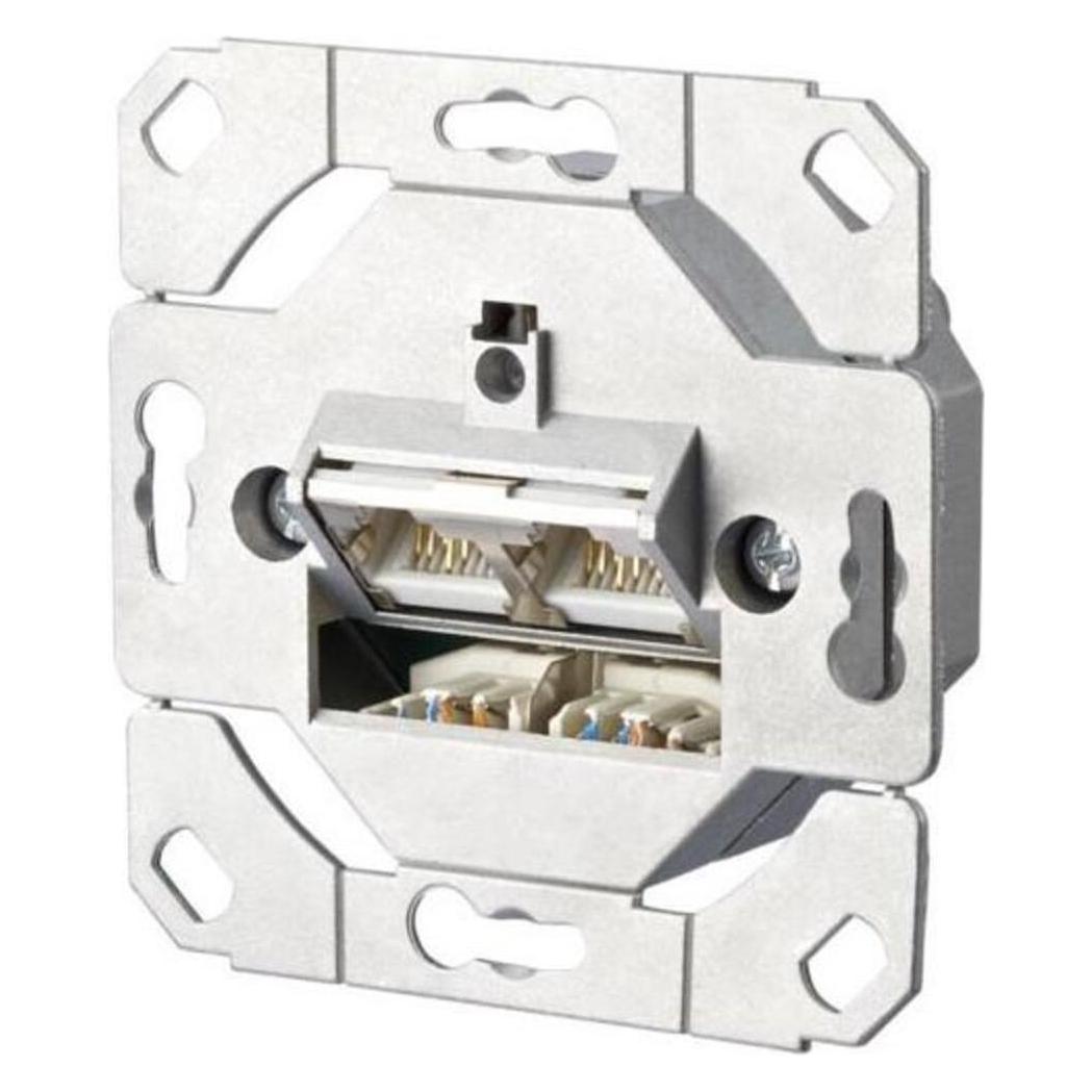 Metz Connect 130C381200-I Steckdose Silber (130C381200-I-90)