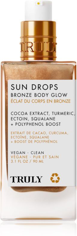 Truly Sun Drops huile bronzante scintillante corps 90 ml