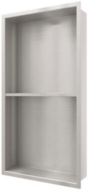 QuivaraView Stainless steel Recessed Shower Niche for bathroom, kitchen,living room and Kitchen’ storage and decoration