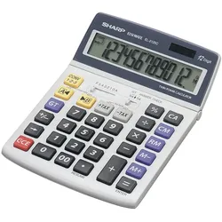 Sharp, Taschenrechner, Tischrechner (Batteriebetrieb, Solarenergie)