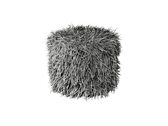 COVO pouf REBELS (Gris clair - Néoprène)