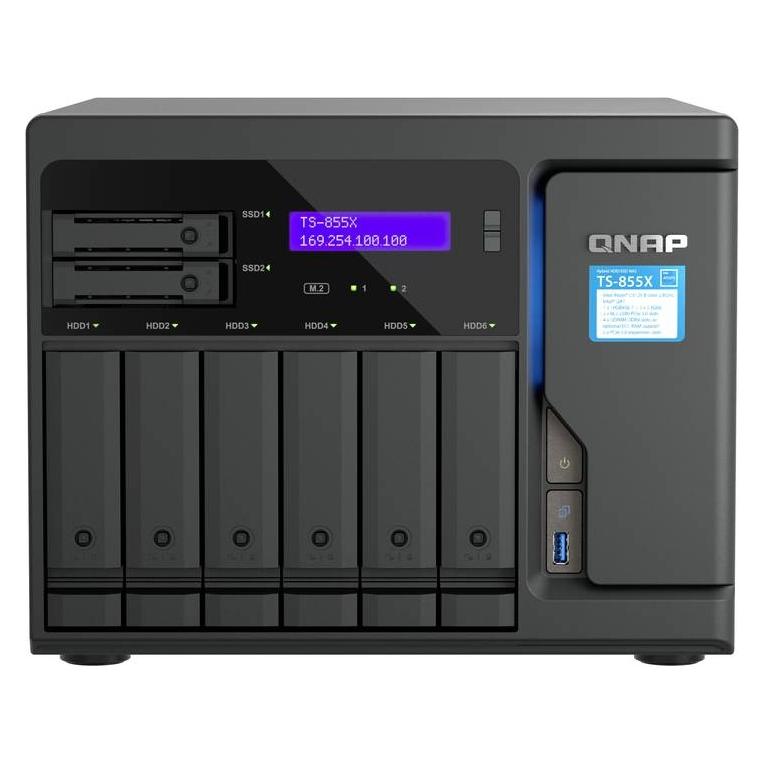 QNAP TS-855X-8G (0 TB) (TS-855X-8G)