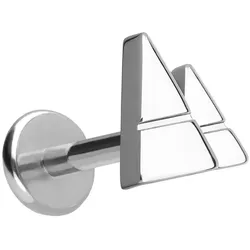 Titan Labret mit Push Fit 2 PYRAMIDEN