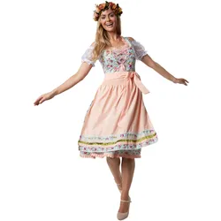 tectake® Midi-Dirndl Erding Modell 2