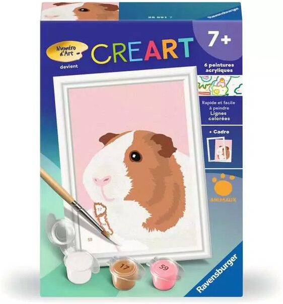 CreArt Kids 8x12cm : Cochon d'Inde - Ravensburger