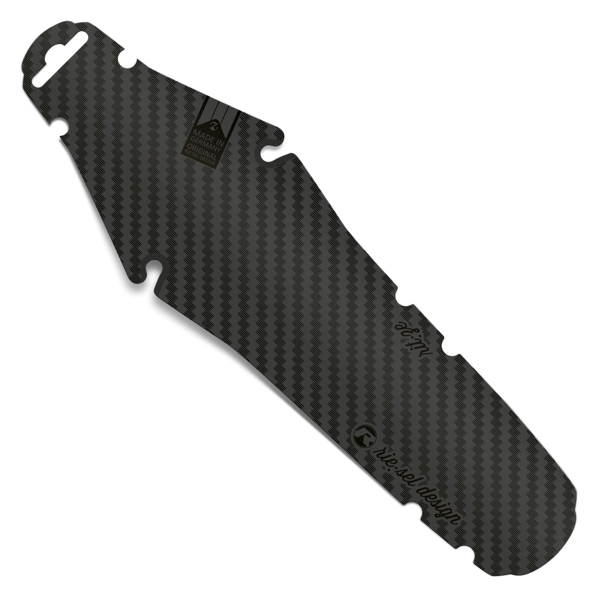riesel design Spritzschutz rit:ze Carbon (Schutzblech hinten) (FE-R059)