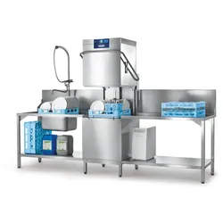 Hobart Haubenspülmaschine PROFI AMXXS-10B mit integrierter Wasserenthärtung