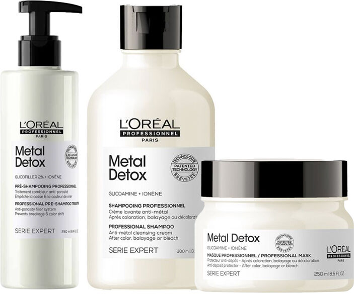L'Oreal Professionnel Metal Detox Anti-Porosity Filler Pre-Shampoo Tre