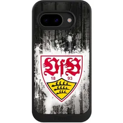 Nivocase Hülle für Google Pixel 9a Handyhülle NIVOcore Case Schwarz Bundesliga Offizielles Lizenzprodukt (Google Pixel 9a), Smartphone Hülle, Schwarz