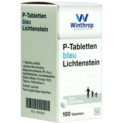 P Tabletten blau 8 mm Teilk. 100 St