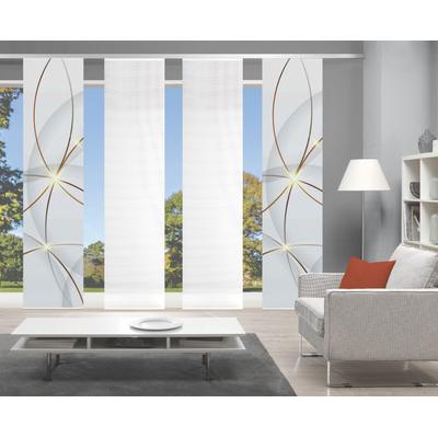 Schiebegardine VISION S "BLINKI", rot, B:60cm H:260cm, Polyester, Gardinen, DIGITALDRUCK