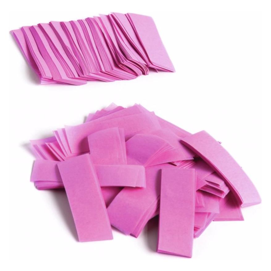 TCM Slowfall Konfetti rechteckig 55x18mm, pink, 1kg (51708818)