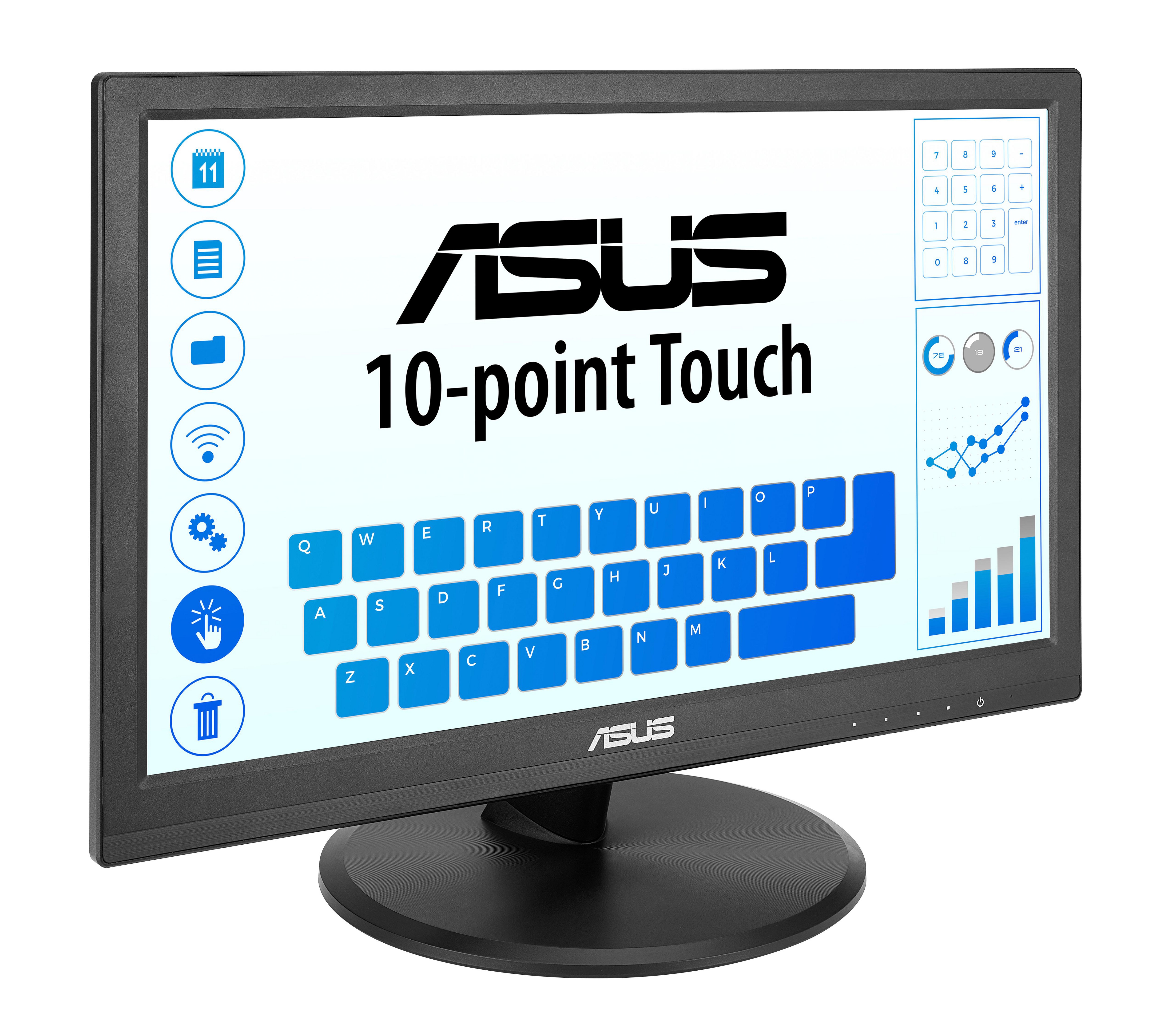 ASUS VT169HE 15.6 Zoll Full HD IPS Panel 16:9 Touch Monitor