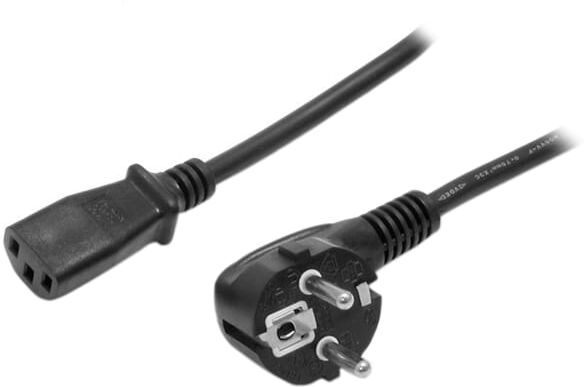 StarTech.com 2m (6ft) Computer Power Cord, 18AWG, EU Schuko to