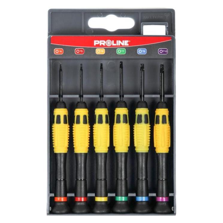 Proline Pro-Line Uhrmacher-Schraubendreher Ni-Cr-Mo-Set 6-tlg. (10226) (10226)