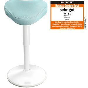 CLOUVOU Fitness-Hocker Nexus, Stoff, mint