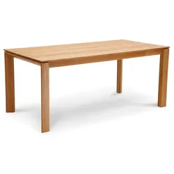 Boegner Esstisch Moers 180 x 90 cm Holz Braun Eiche