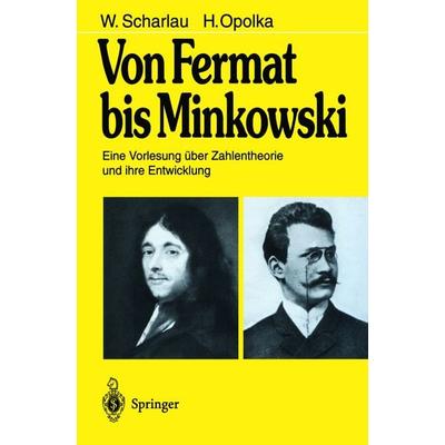 Von Fermat bis Minkowski, Taschenbuch von W. Scharlau,H. Opolka, Springer Berlin, 978-3-540-10086-7