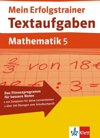 Hans Bergmann - Mein Erfolgstrainer. Textaufgaben Mathematik 5. Klasse - Preis vom 09.10.2026 07:28:09 h