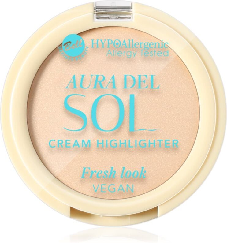 Bell HYPOallergenic Aura Del Sol cream highlighter shade 01 Sunset 3.5 g