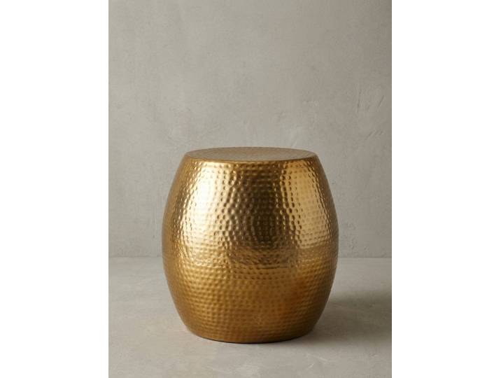 KADIMA DESIGN Beistelltisch Sofatisch ENNS - Orientalisches Design, Aluminium, Handarbeit