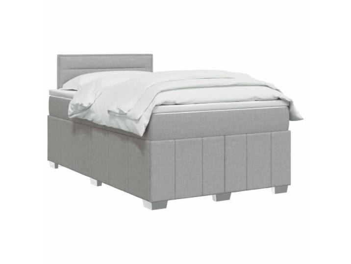 vidaXL Boxspringbett mit Matratze Hellgrau 120 x 190 cm Stoff Passt die Unterstützung an deine gewünschte Höhe an. Beleuchte deinen Raum mit flexibler Beleuchtung