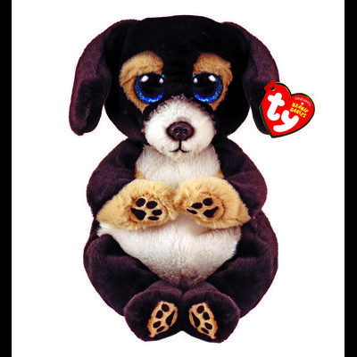 RANGER BLACK DOG BEANIE BELLIES 17 CM