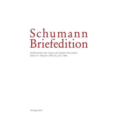 Schumann-Briefedition / Schumann-Briefedition I.7, Gebundene Ausgabe von , Dohr köln, 978-3-86846-048-3