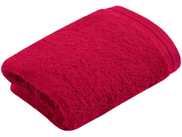 Vossen Vegan Life Waschlappen kirschrot 30 x 30 cm