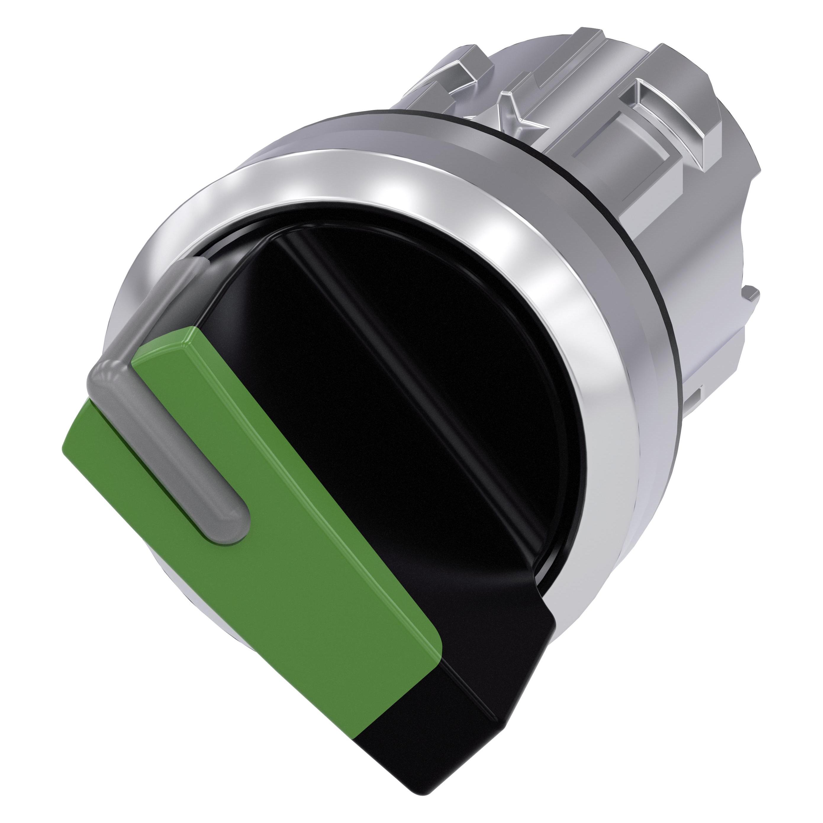 Siemens Selector switch 22mm green O-I (3SU1052-2BF40-0AA0)