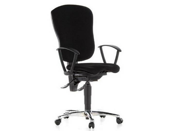 X-ERCISE - Profi Bürostuhl Schwarz