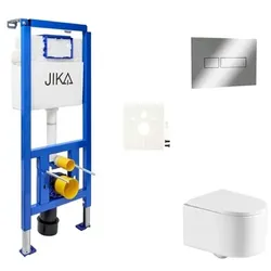 SAT Wand-WC-Set für Trockenbau/Vorwandmontage SIKOJSTOR72CR