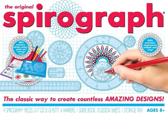 Spirograph Startset voor kinderen vanaf 5 jaar, Meerdere kleuren