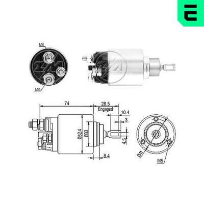 ERA Magnetschalter, Starter zm6381 für Iveco