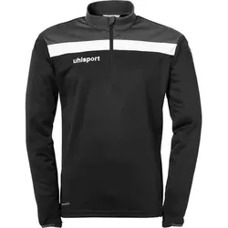 UHLSPORT 1/4 ZIP TOP OFFENSE 23 Kids, Größe 128 in Schwarz Schwarz