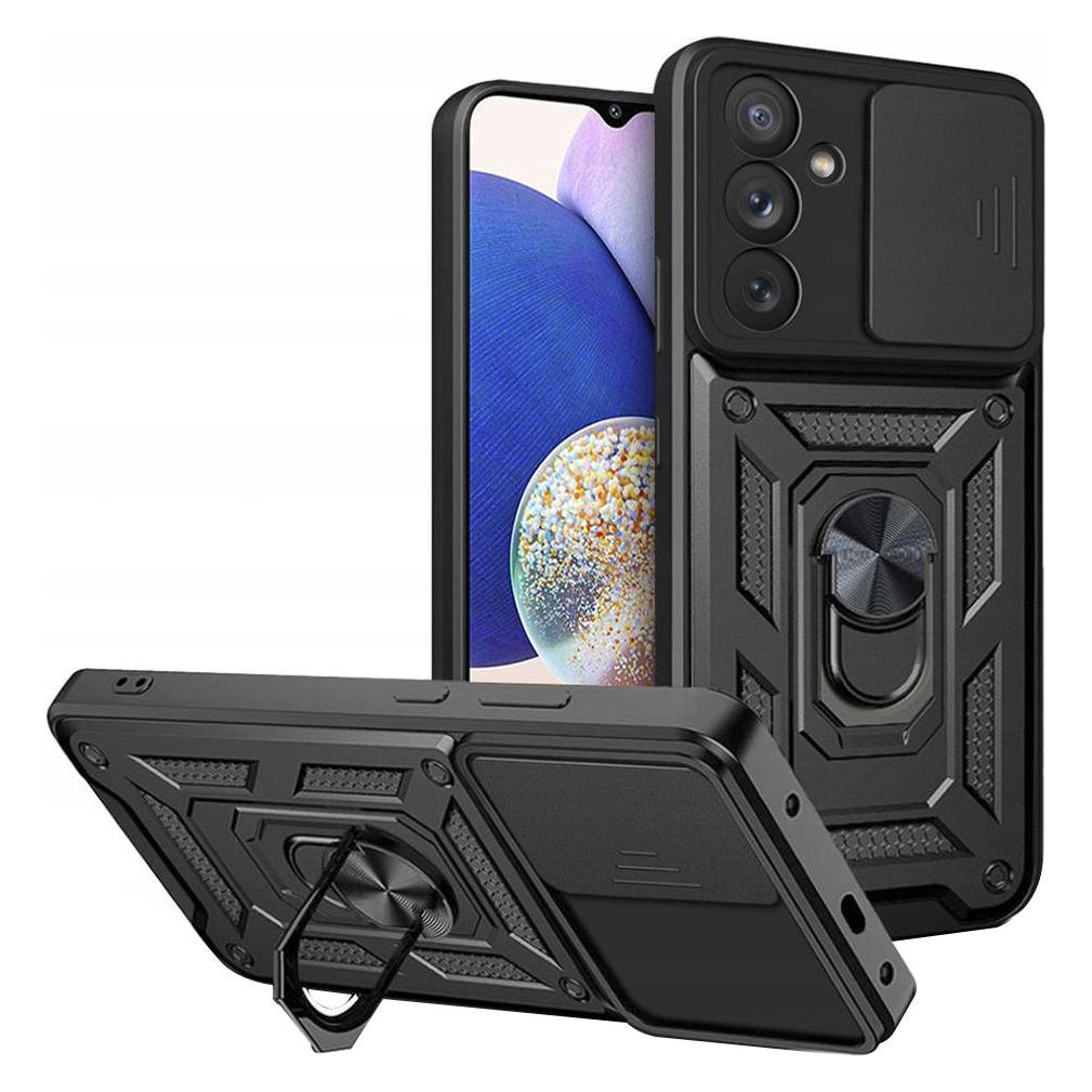Techsuit - CamShield Series - Samsung Galaxy A14 4G / A14 5G - Black (Samsung Galaxy A14, Samsung Galaxy A14 5G) (56342912)