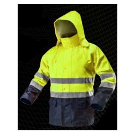 Neo Kurtka robocza ostrzegawcza wodoodporna żółta rozmiar XL (81-720-XL) (XL) (TOP-81-720-XL)