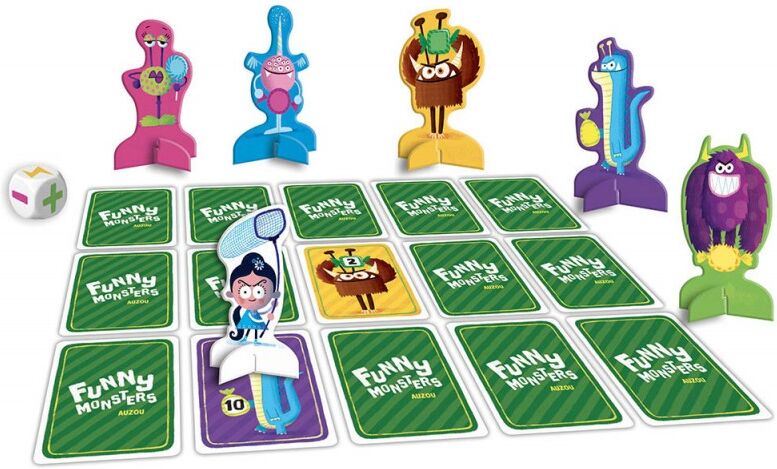 P'tit jeu de Funny Monsters - Auzou