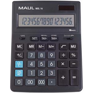 Maul Taschenrechner MXL 16, 16-stellige LCD-Anzeige