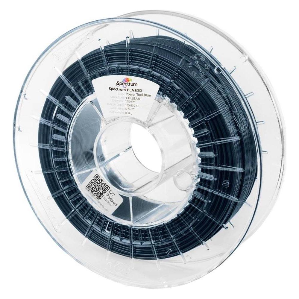 Spectrum PLA ESD - Filament für ESD-Schutz und Sicherheit in EX-Zonen (PLA, 500 g, 1.75 mm) (81646)