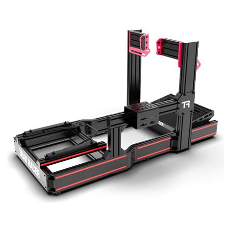 Trak Racer Szimulátor cockpit - TR120S V2 (RIG, max: 30Nm, moduláris, ülés nélküli, fekete) (SIMTRKTR120SBBF)