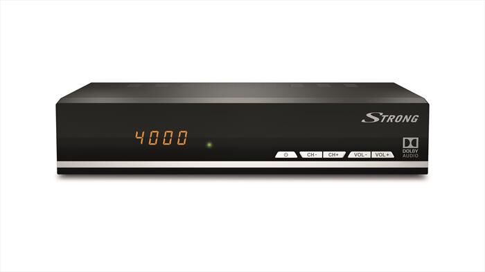 STRONG Ricevitore Satellitare Hd Tv E Radio Free Srt 7007-nero