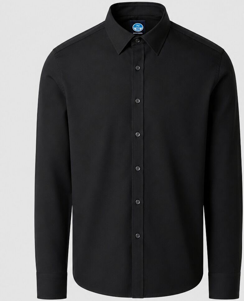 North Sails Popeline Hemd Black 3XL