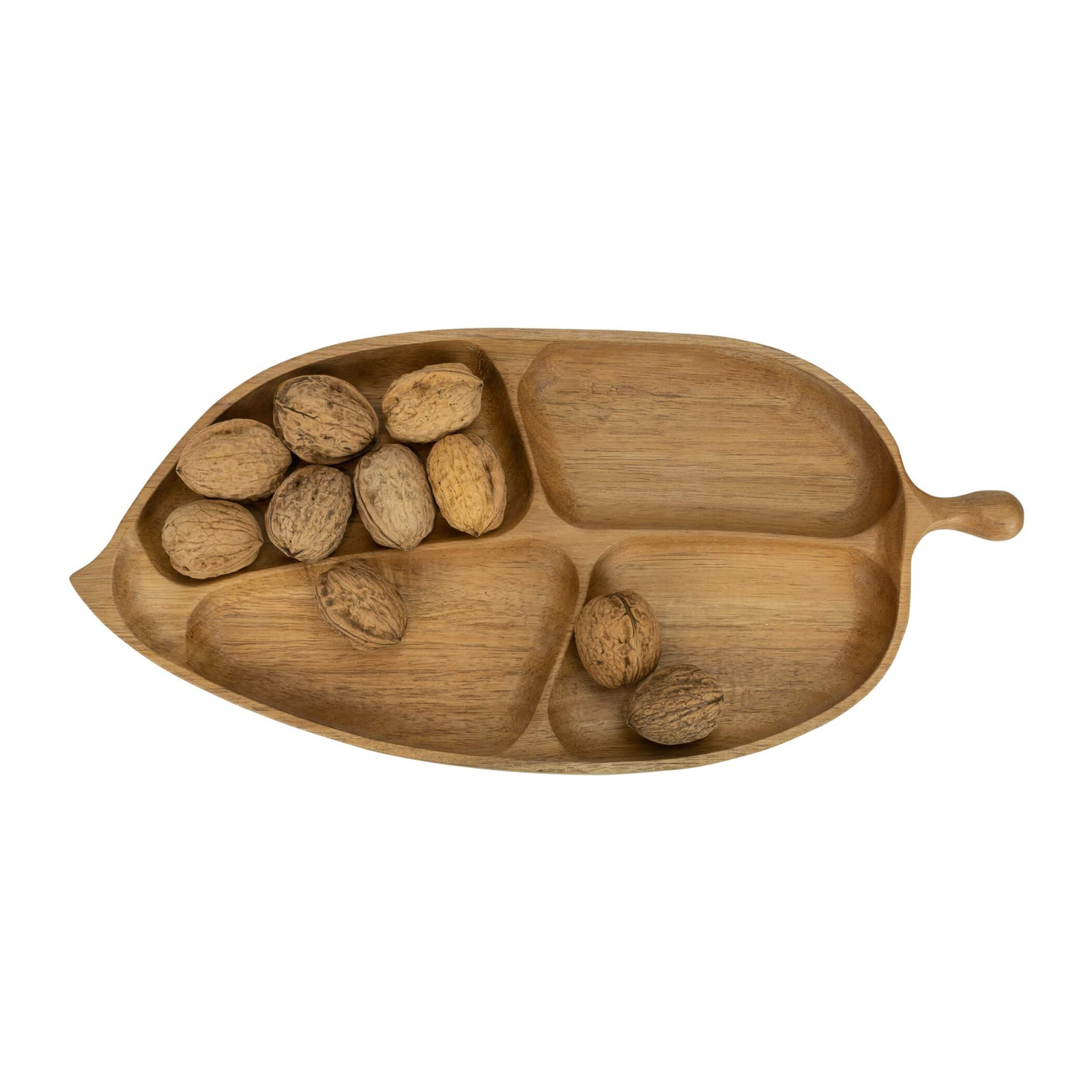 Krumble Serveerplank Bladvorm Hout