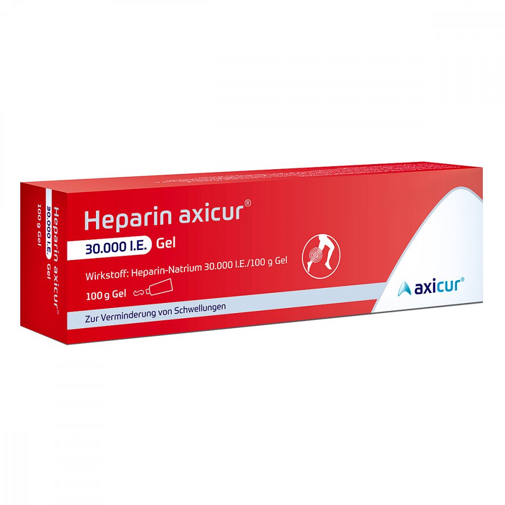 axicorp Pharma GmbH Heparin Axicur 30.000 internationale Einheiten Gel 14052242
