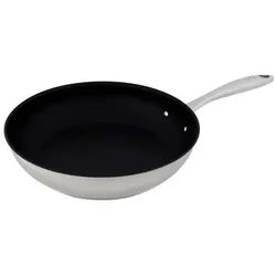 Cosy&Trendy Bratpfanne – GEMÜTLICH & TRENDIG – KLASSISCH – Edelstahl – Ø 30 cm – Antihaftbeschichtung, Pfanne + Kochtopf