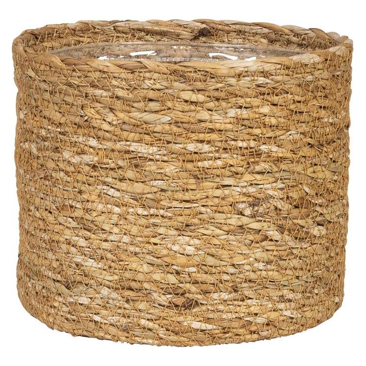 Scheurich Seagrass 17, Korbgefäss/Korb-Pflanzgefäss/Korbtopf aus Seagrass Farbe: Nut, 17 cm Durchmesse (17 x 16 cm) (67494)