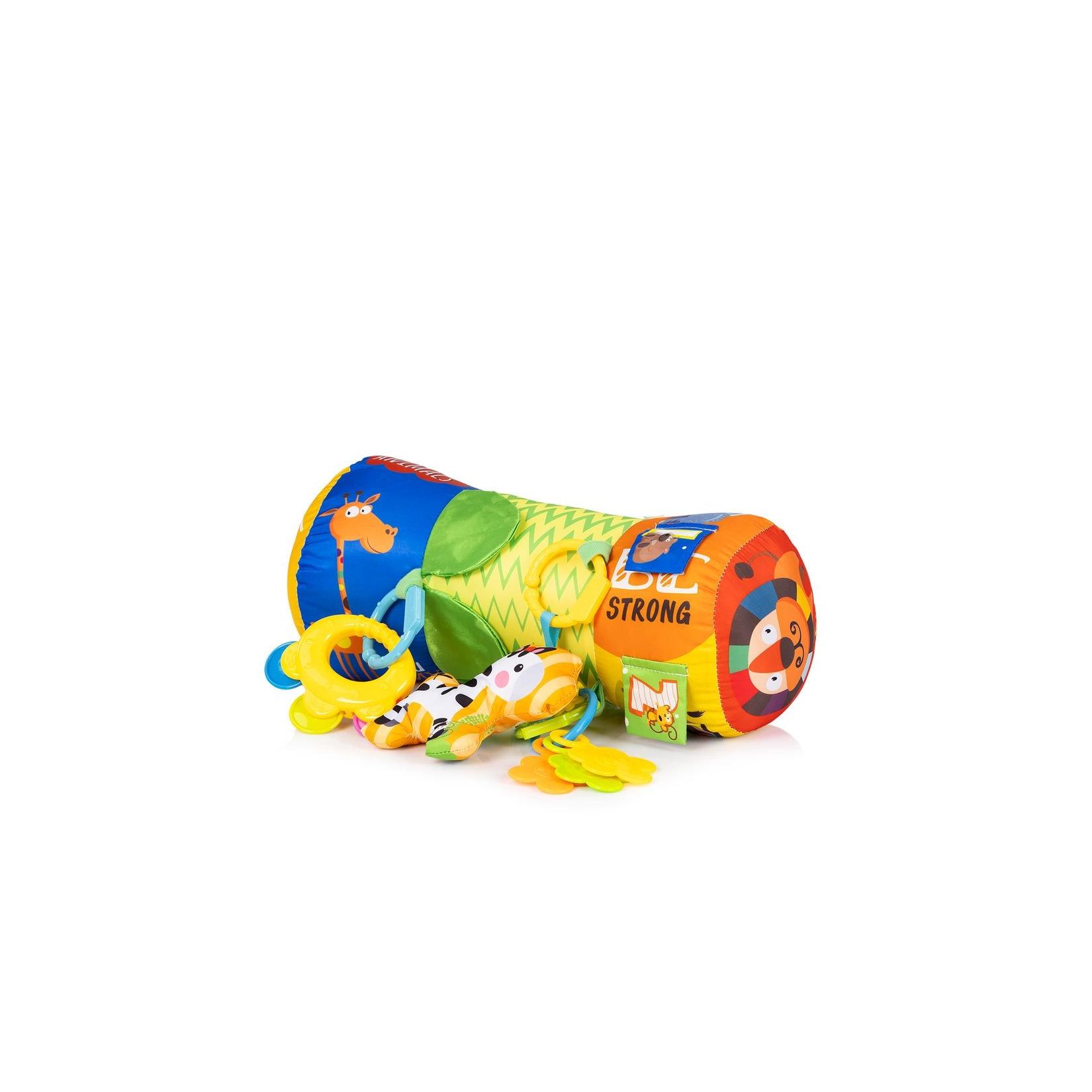 Chipolino Babykissenrolle Spielkissen, Kissenspielzeug, Beißringe, Greiflinge grün