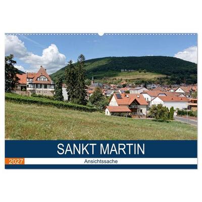 Sankt Martin - Ansichtssache (Wandkalender 2027 DIN A2 quer), CALVENDO Monatskalender