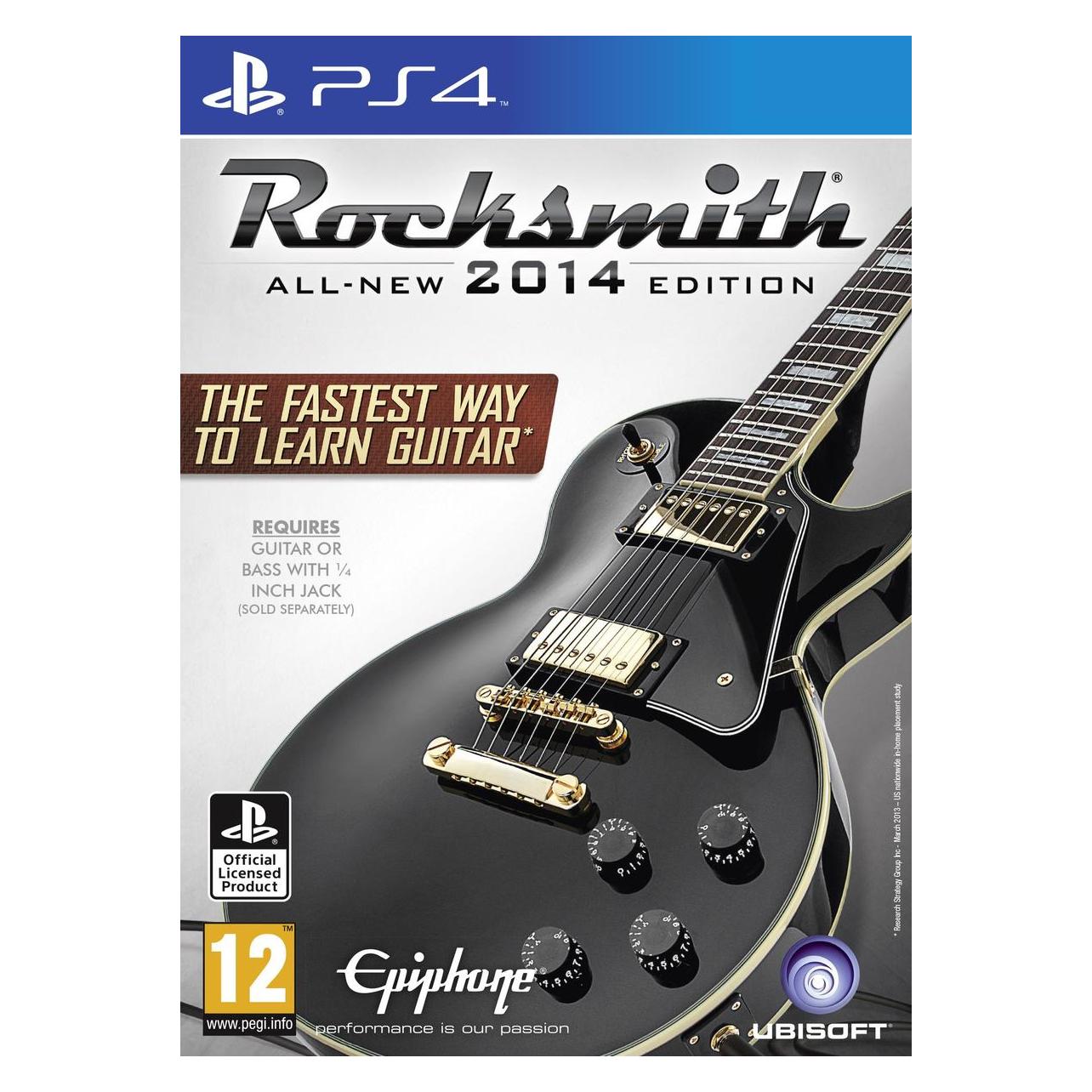 Ubisoft Rocksmith Edition 2014 + Real Tone Cable (PS4, EN) (3307215803745)